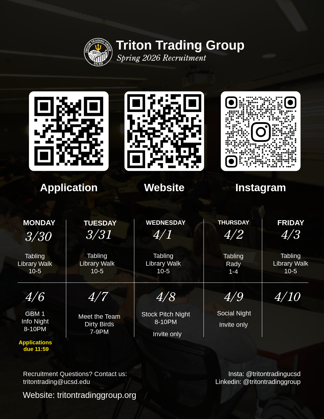 Schedule cards